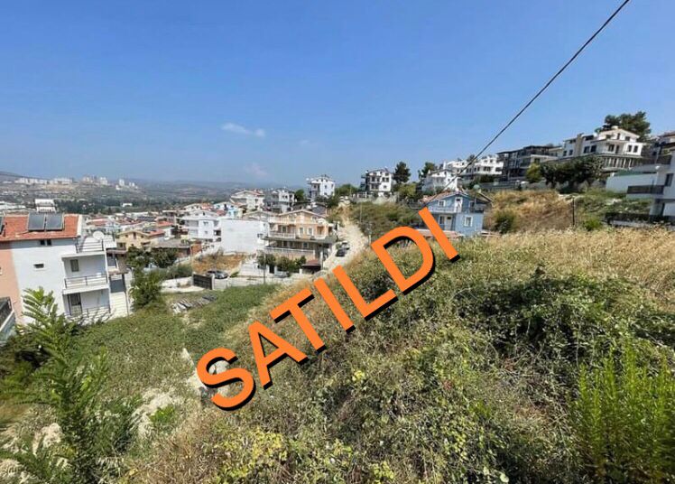 7087 KUŞADASINDA 174M2 3,5 KAT İMARLI PROJESİ ÇİZİLMİŞ ARSA - 
